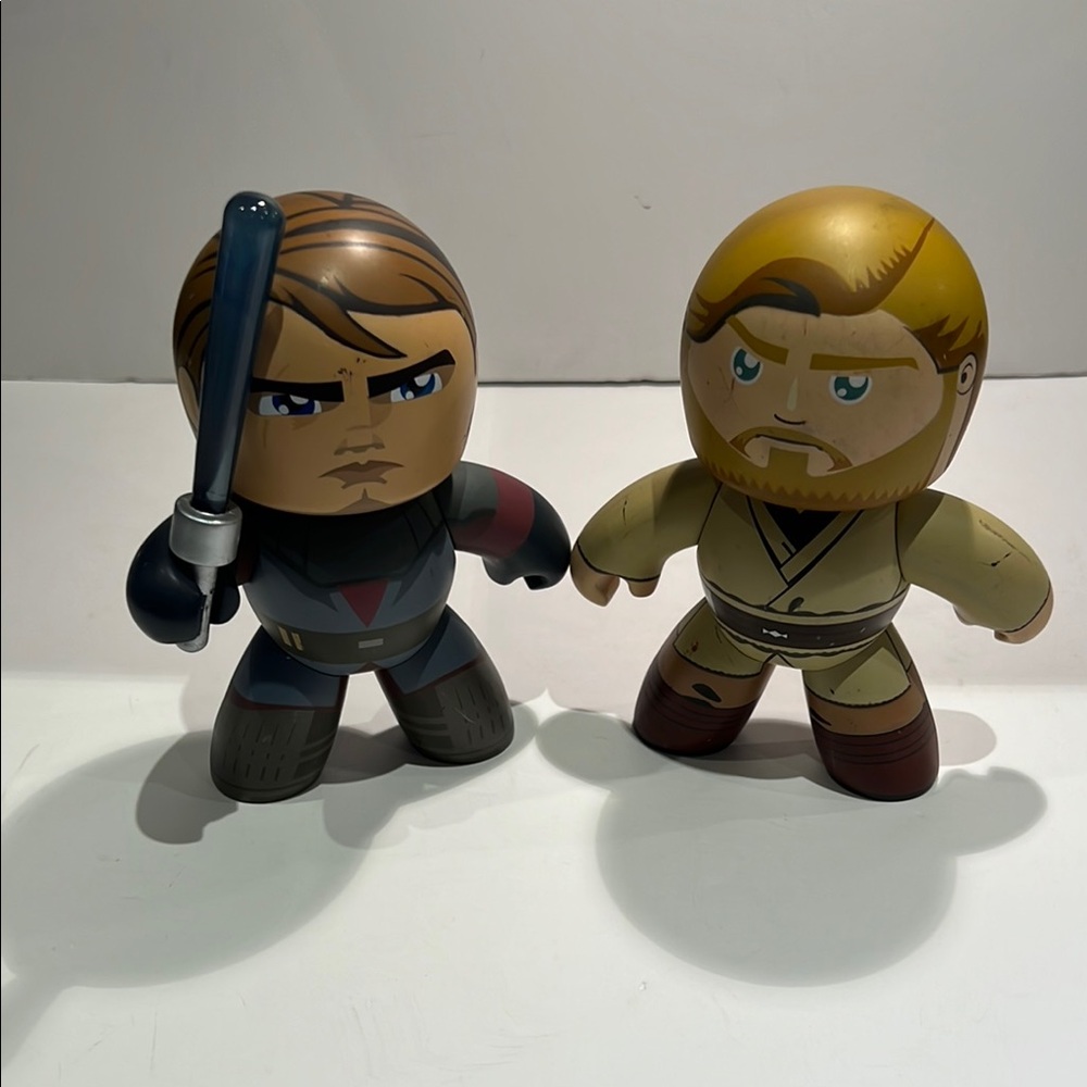 Star Wars Action Figures Set - Brown and Tan